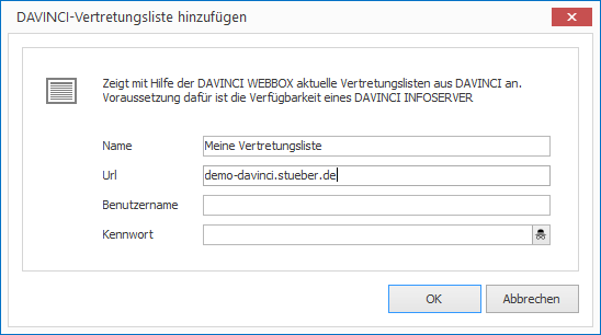 Add substitution list